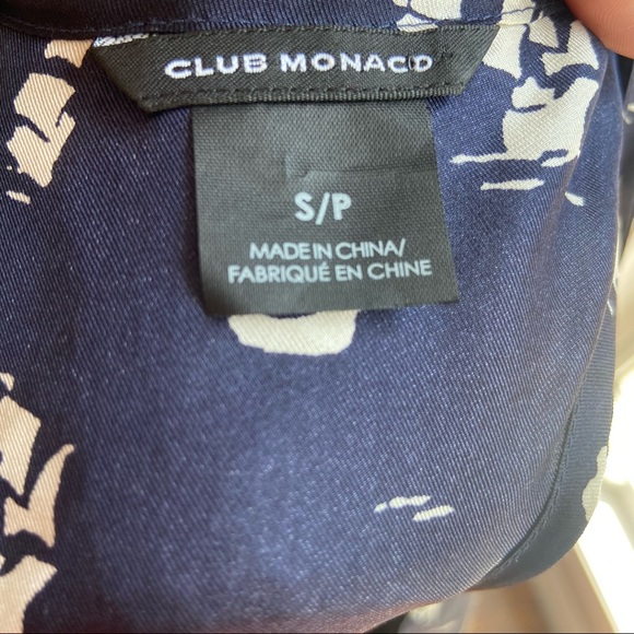 Club Monaco 100% Silk racerback tank top s - Picture 8 of 10